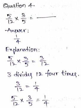 Go Math Grade 5 Answer Key Chapter 7 Multiply Fractions Page 313 Q4