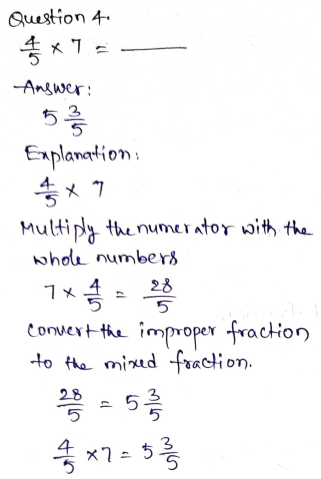 Go Math Grade 5 Answer Key Chapter 7 Multiply Fractions Page 315 Q4
