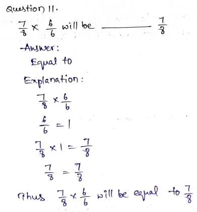 Go Math Grade 5 Answer Key Chapter 7 Multiply Fractions Page 333 Q11