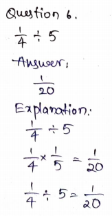 Go Math Grade 5 Answer Key Chapter 8 Divide Fractions Page 361 Q6