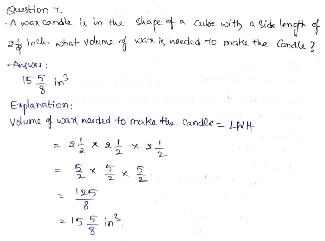 Go Math Grade 6 Answer Key Chapter 11 Surface Area and Volume Page 638 Q7