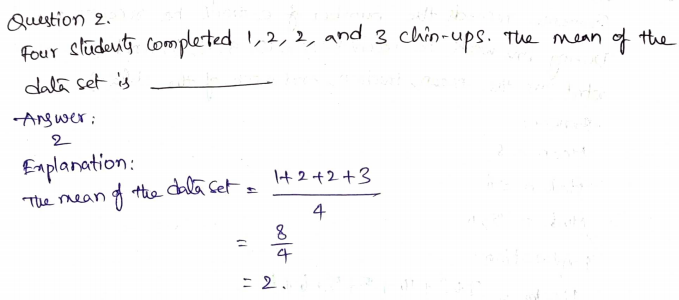 Go Math Grade 6 Answer Key Chapter 12 Data Displays and Measures of Center Page 679 Q2