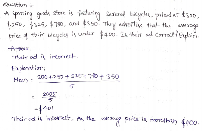 Go Math Grade 6 Answer Key Chapter 12 Data Displays and Measures of Center Page 685 Q6