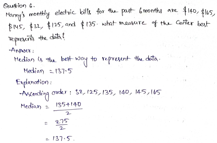 Go Math Grade 6 Answer Key Chapter 13 Variability and Data Distributions Page 750 Q6