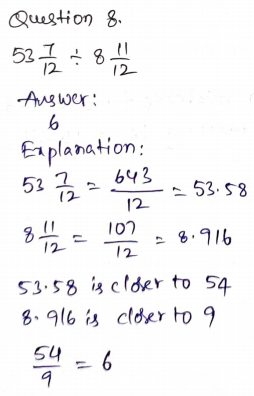 Go Math Grade 6 Answer Key Chapter 2 Fractions and Decimals Page 105 Q8