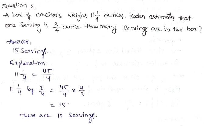 Go Math Grade 6 Answer Key Chapter 2 Fractions and Decimals Page 118 Q2