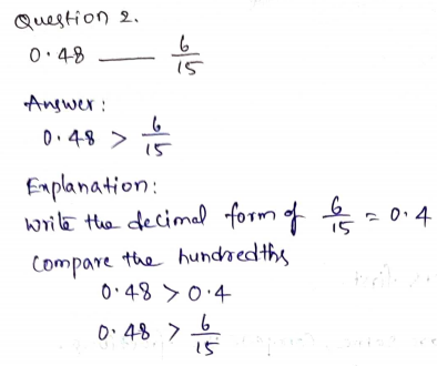 Go Math Grade 6 Answer Key Chapter 2 Fractions and Decimals Page 79 Q2