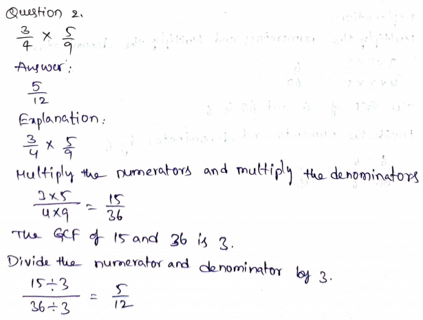 Go Math Grade 6 Answer Key Chapter 2 Fractions and Decimals Page 89 Q2