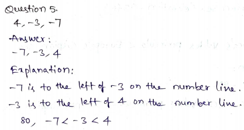 Go Math Grade 6 Answer Key Chapter 3 Understand Positive and Negative Numbers Page 147 Q5