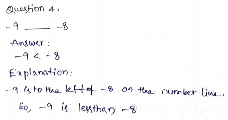 Go Math Grade 6 Answer Key Chapter 3 Understand Positive and Negative Numbers Page 149 Q4