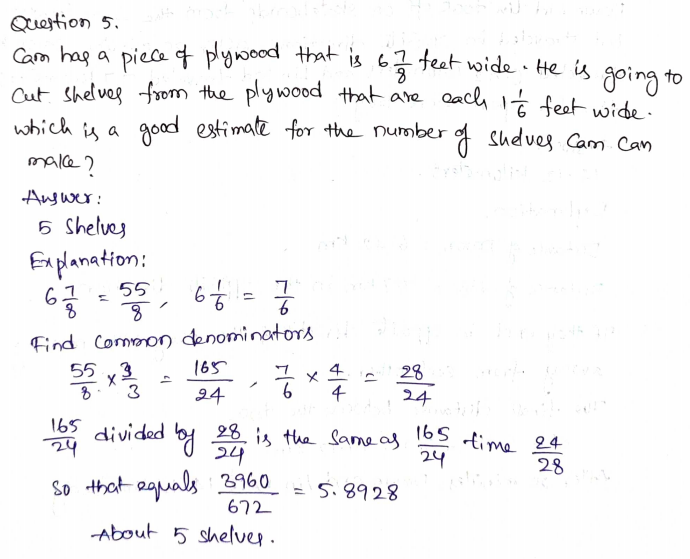 Go Math Grade 6 Answer Key Chapter 3 Understand Positive and Negative Numbers Page 182 Q5