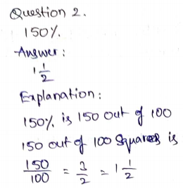 Go Math Grade 6 Answer Key Chapter 5 Model Percents Page 277 Q2