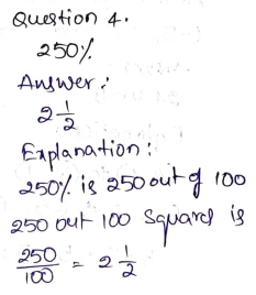 Go Math Grade 6 Answer Key Chapter 5 Model Percents Page 279 Q4