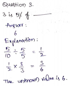 Go Math Grade 6 Answer Key Chapter 5 Model Percents Page 303 Q3