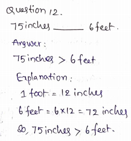 Go Math Grade 6 Answer Key Chapter 6 Convert Units of Length Page 317 Q12