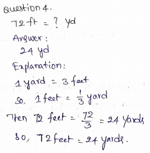 Go Math Grade 6 Answer Key Chapter 6 Convert Units of Length Page 317 Q4
