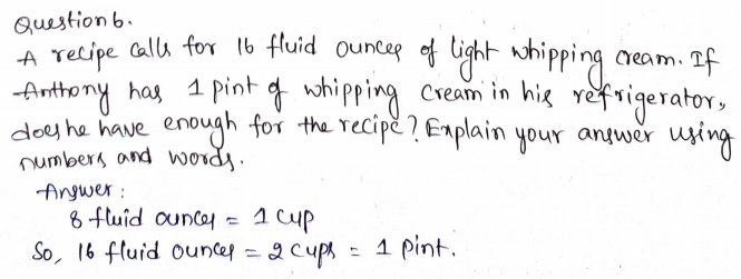 Go Math Grade 6 Answer Key Chapter 6 Convert Units of Length Page 348 Q6