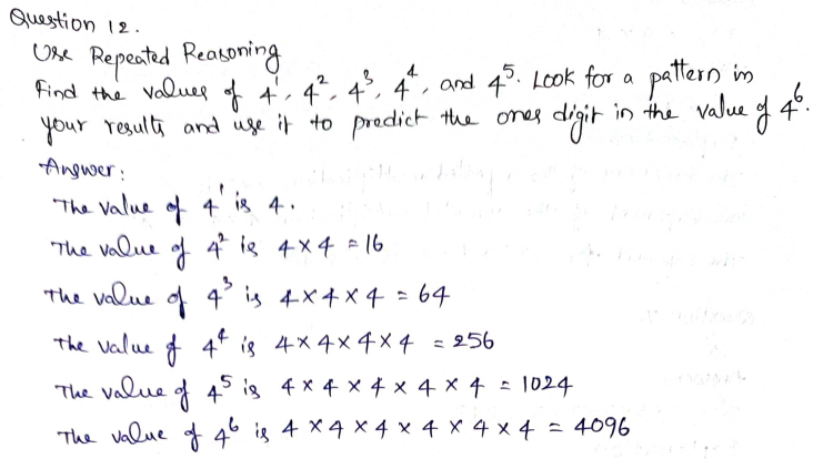 Go Math Grade 6 Answer Key Chapter 7 Exponents Page 359 Q12