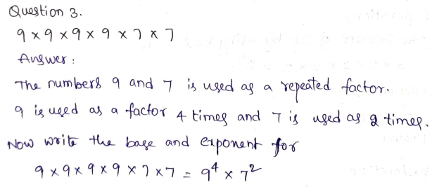 Go Math Grade 6 Answer Key Chapter 7 Exponents Page 361 Q3