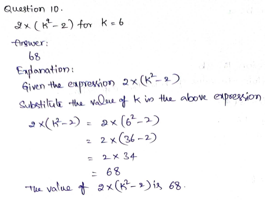 Go Math Grade 6 Answer Key Chapter 7 Exponents Page 383 Q10