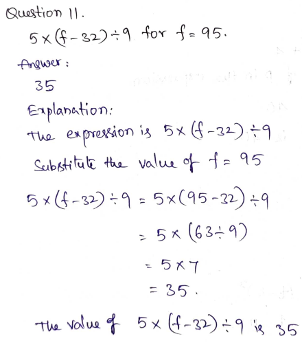 Go Math Grade 6 Answer Key Chapter 7 Exponents Page 383 Q11