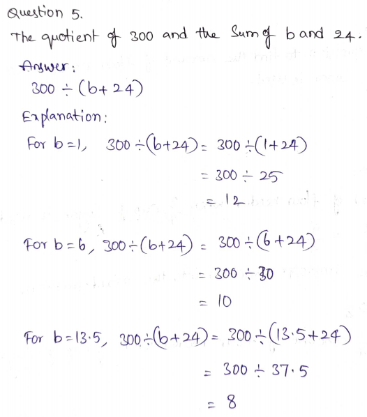 Go Math Grade 6 Answer Key Chapter 7 Exponents Page 393 Q5