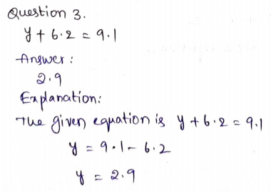 Go Math Grade 6 Answer Key Chapter 8 Solutions of Equations Page 441 Q3