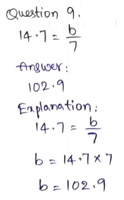 Go Math Grade 6 Answer Key Chapter 8 Solutions of Equations Page 453 Q9