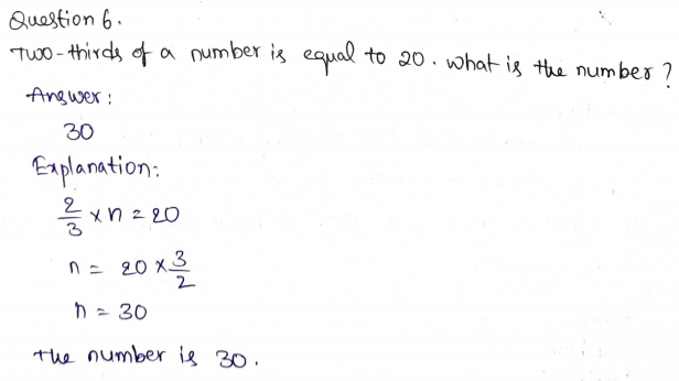 Go Math Grade 6 Answer Key Chapter 8 Solutions of Equations Page 470 Q6
