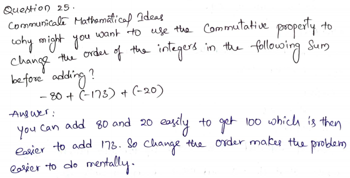 Go Math Grade 7 Answer Key Chapter 1 Adding and Subtracting Integers Page 12 Q25