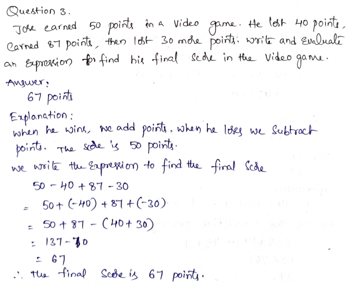 Go Math Grade 7 Answer Key Chapter 1 Adding and Subtracting Integers Page 28 Q3