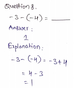 Go Math Grade 7 Answer Key Chapter 1 Adding and Subtracting Integers Page 31 Q8