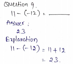 Go Math Grade 7 Answer Key Chapter 1 Adding and Subtracting Integers Page 31 Q9