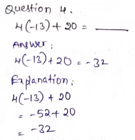 Go Math Grade 7 Answer Key Chapter 2 Multiplying and Dividing Integers Page 52 Q4