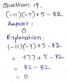Go Math Grade 7 Answer Key Chapter 2 Multiplying and Dividing Integers Page 53 Q19