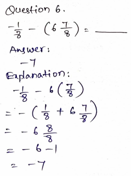 Go Math Grade 7 Answer Key Chapter 3 Rational Numbers Page 101 Q6