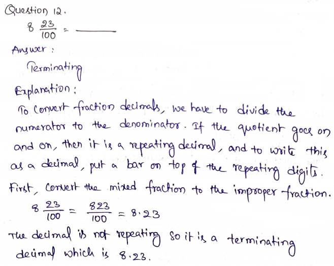 Go Math Grade 7 Answer Key Chapter 3 Rational Numbers Page 64 Q12