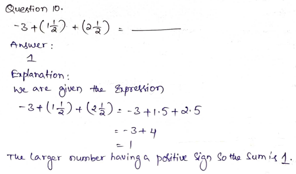 Go Math Grade 7 Answer Key Chapter 3 Rational Numbers Page 72 Q10