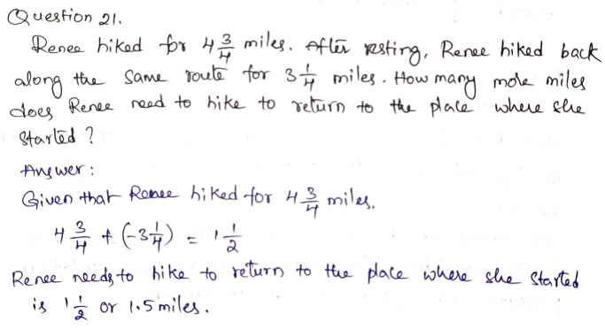 Go Math Grade 7 Answer Key Chapter 3 Rational Numbers Page 73 Q21
