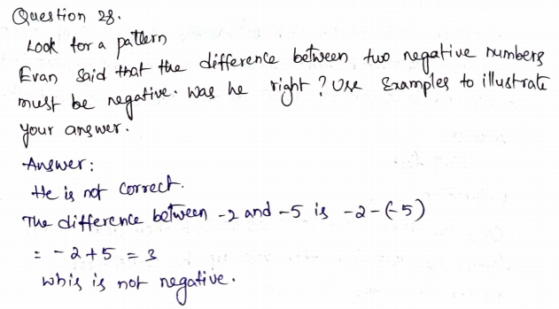 Go Math Grade 7 Answer Key Chapter 3 Rational Numbers Page 82 Q28