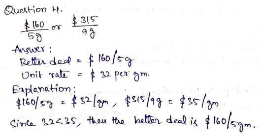 Go Math Grade 7 Answer Key Chapter 4 Rates and Proportionality Page 135 Q4
