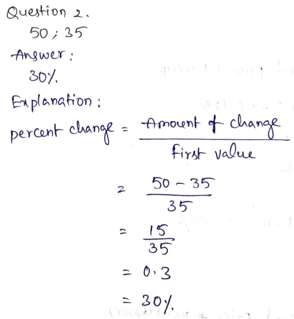 Go Math Grade 7 Answer Key Chapter 5 Percent Increase and Decrease Page 159 Q2