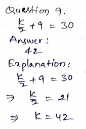 Go Math Grade 7 Answer Key Chapter 6 Algebraic Expressions Page 195 Q9