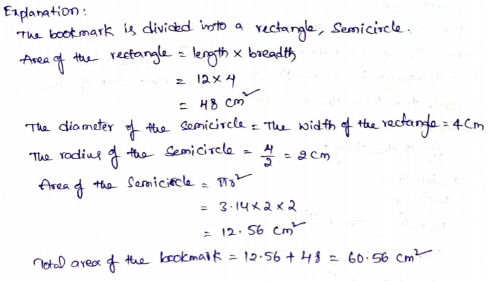 Go Math Grade 7 Answer Key Chapter 9 Circumference, Area, and Volume Page 281 Q9.1