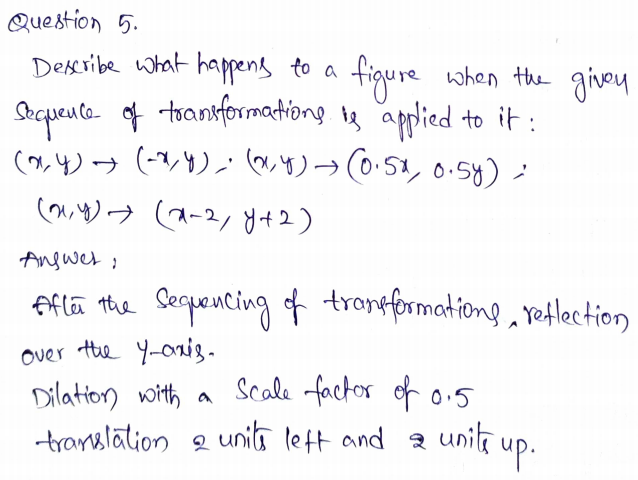 Go Math Grade 8 Answer Key Chapter 10 Transformations and Similarity Page 333 Q5