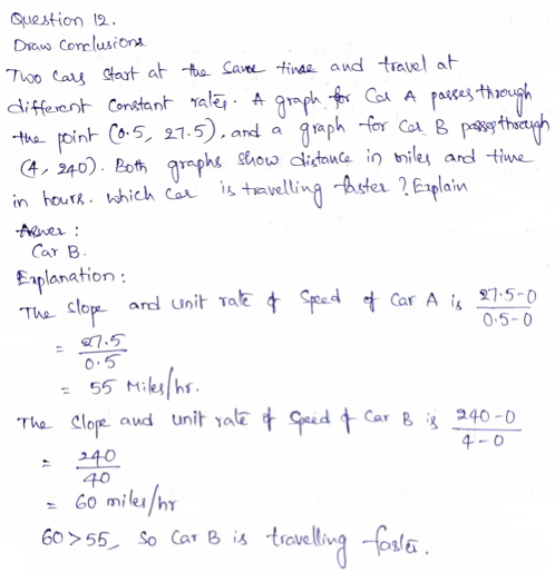 Go Math Grade 8 Answer Key Chapter 3 Proportional Relationships Page 88 Q12