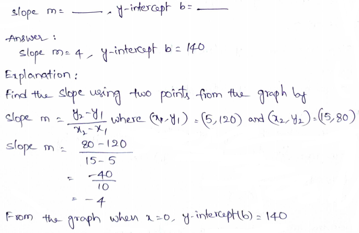 Go Math Grade 8 Answer Key Chapter 4 Nonproportional Relationships Page 104 Q6