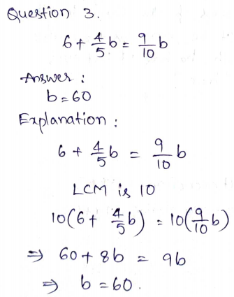 Go Math Grade 8 Answer Key Chapter 7 Solving Linear Equations Page 206 Q3