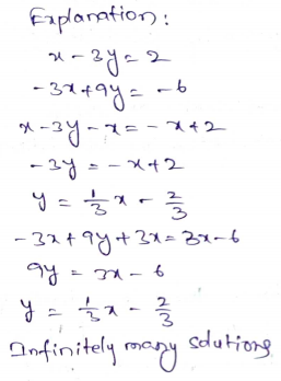 Go Math Grade 8 Answer Key Chapter 8 Solving Systems of Linear Equations Page 232 Q2