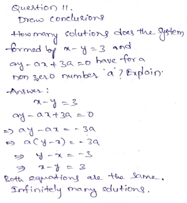 Go Math Grade 8 Answer Key Chapter 8 Solving Systems of Linear Equations Page 234 Q11